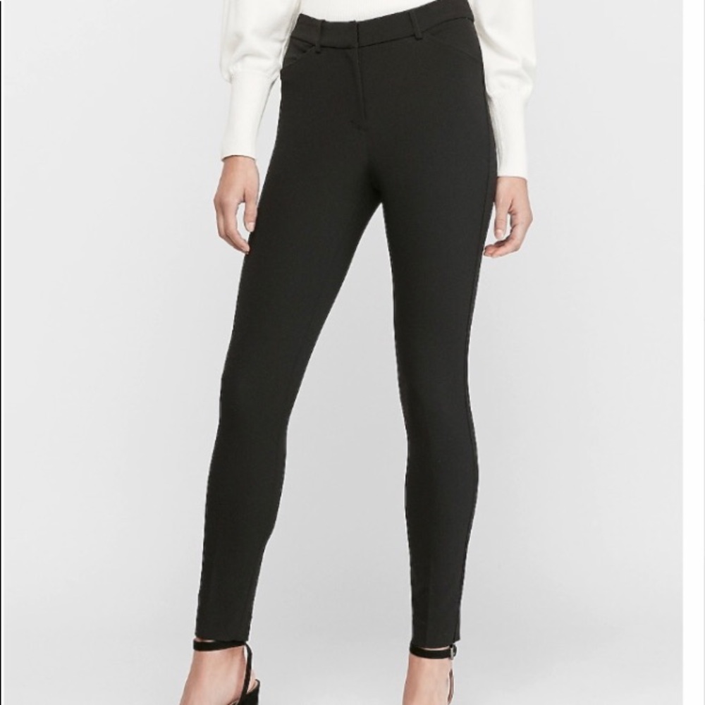 Express High waisted super soft twill skinny pant